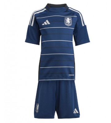 Lacne Dětský Futbalové dres Aston Villa 2024-25 Krátky Rukáv - Tretina (+ trenírky)